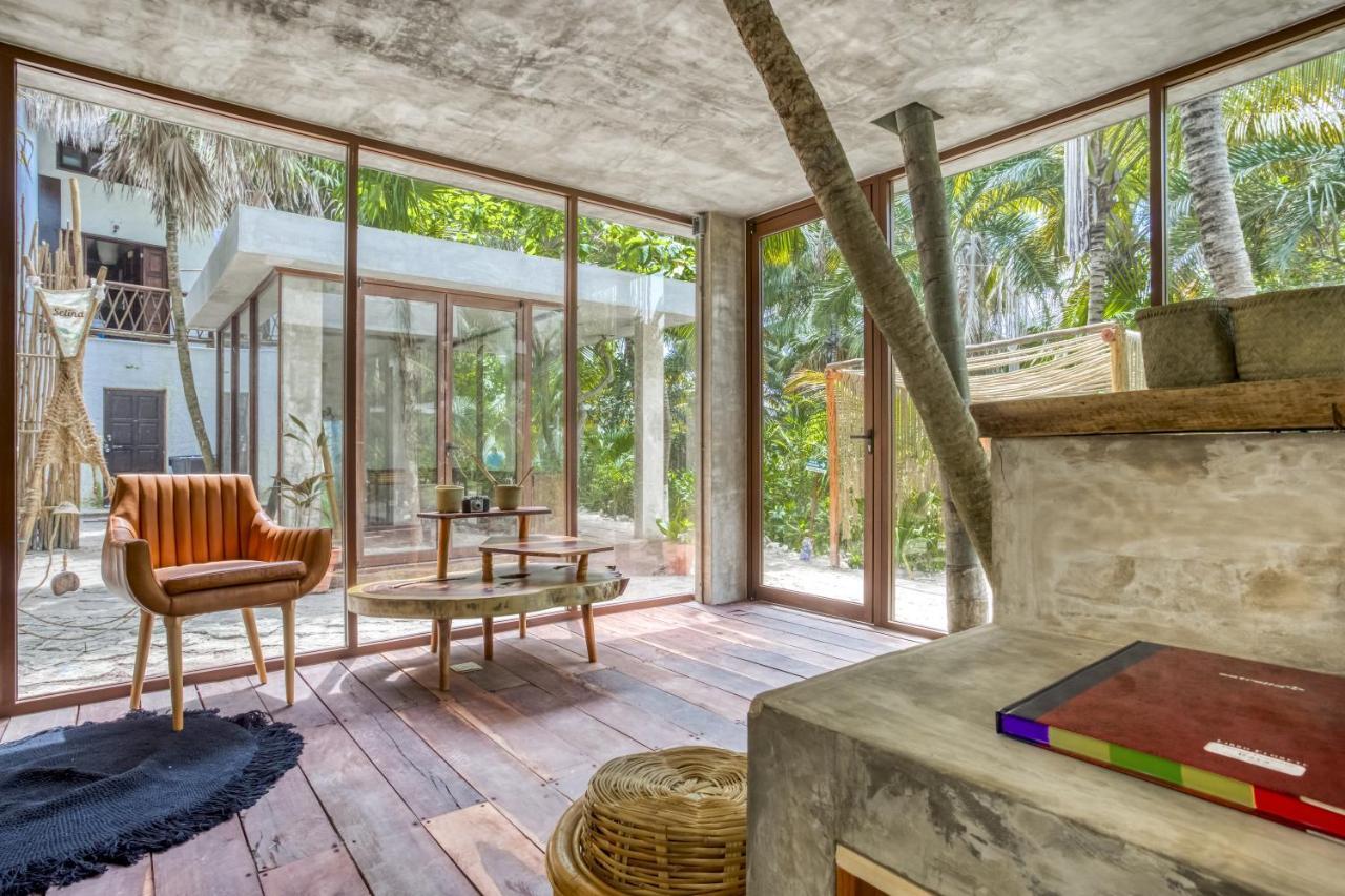 Selina Shared Los Lirios Tulum Esterno foto